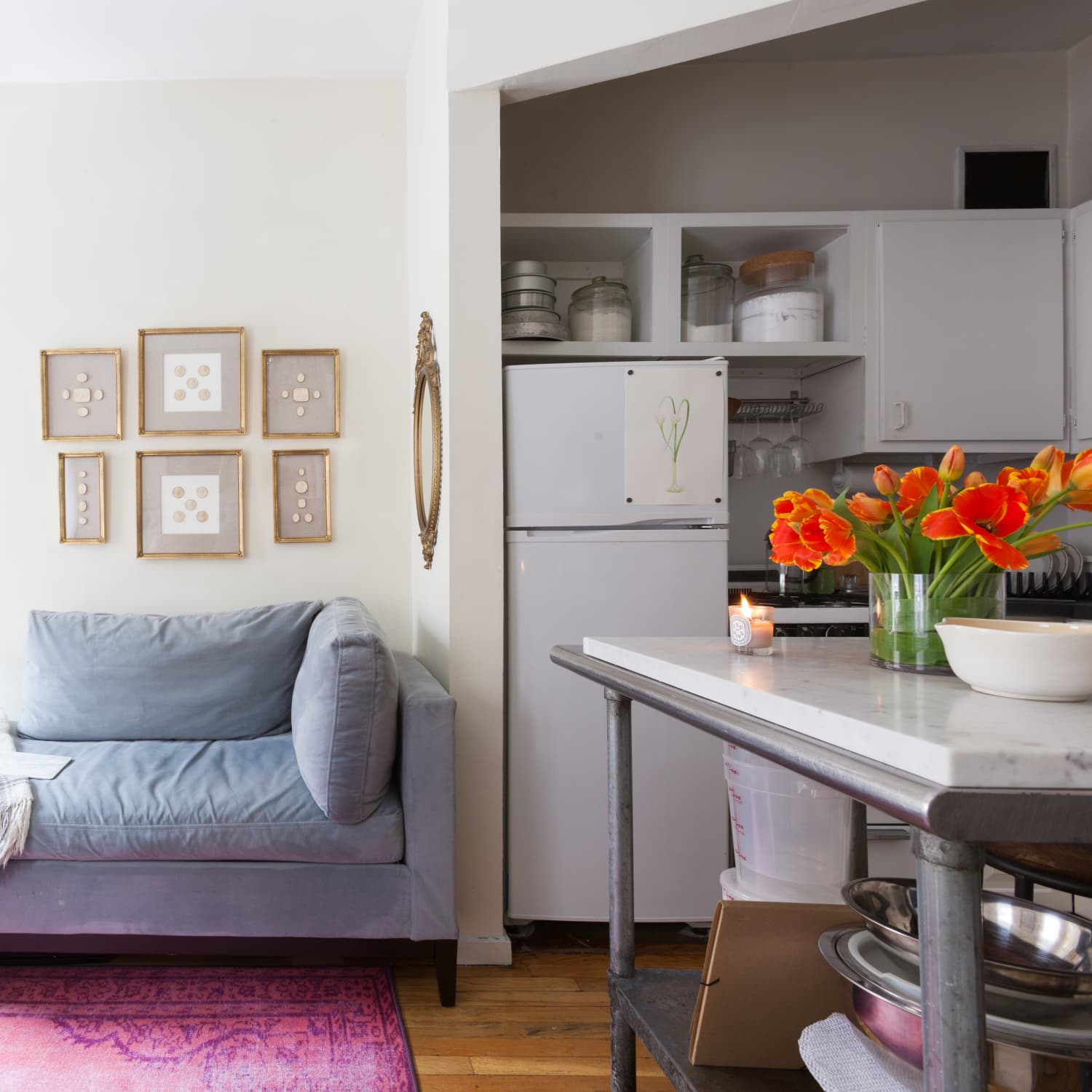 Standalone kitchen cheap island with seating